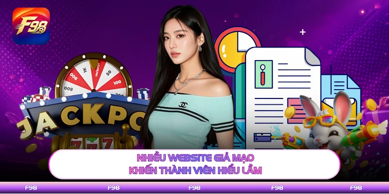 Nhiều website giả mạo khiến thành viên hiểu lầm